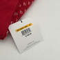 NWT Womens Red Logo Print Round Neck 2-Piece Sleepwear Pajama Set Size S image number 4