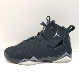 Nike Air Jordan True Flight GS Sneakers Youth 4.5Y Black Suede Ankle 343795-010 Women's size 6