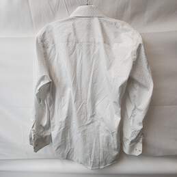 Eton Slim Fit White Mens Button Down Shirt Size 15 alternative image