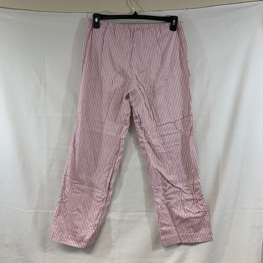 Women's Pink Striped Lauren Ralph Lauren Pajama Set, Sz. M image number 5