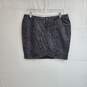 William Rast Gray & Black Snake Patterned Mini Skirt WM Size M NWT image number 2