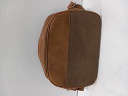 Vintage Samsonite Brown Leather Carry On Bag