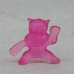 Very Rare Pokemon Keshi Transparent Pink Mini Figure Lot of 2 alternative image