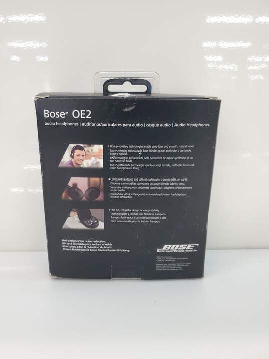 Boxed Bose OE2i Audio Headphones Untested image number 3