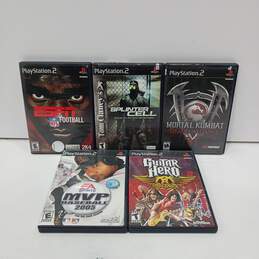 Bundle of 5 Assorted PlayStation 2 Games