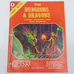 1980 TSR Dungeons & Dragons D&D Basic Rulebook