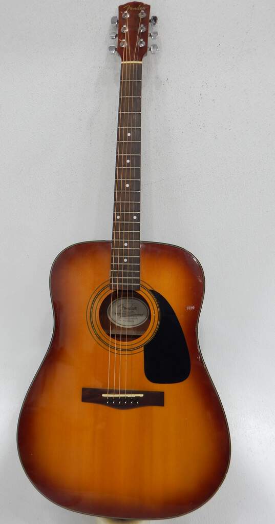 Fender Model DG-11 SB Wooden Sunburst Acoustic Guitar image number 1