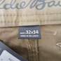 NWT Eddie Bauers Men's Relaxed Straight Regular Mountain Saddle Jeans Size 32 x 34 image number 3