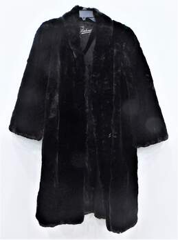 J. EINHORN & SON CHICAGO Black Fur Winter Coat