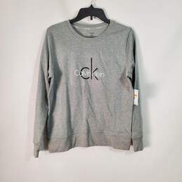 Calvin Klein Women Grey Sleepwear Sweater S NWT