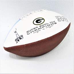 2011 Super Bowl XLV Packers vs. Steelers Commemorative Football