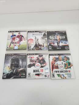 Lot of ps3 game Disc Untested ( fifa 12)