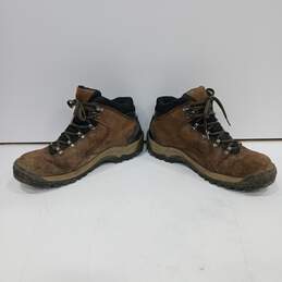 Timberland Men's Brown Leather Hiking Boots Size 8 alternative image
