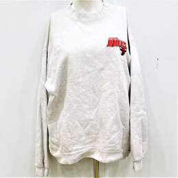 Vintage Chicago Bulls Embroidered Crewneck Sweater Size Unisex Large