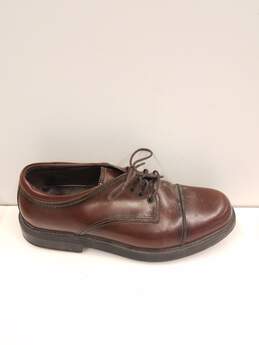 Soft Stags Brown Faux Leather Dress Shoes Size 13M