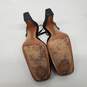 Prada Black Satin Strappy Heeled Sandals Women's Size 6.5 image number 4