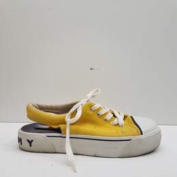 Tommy Hilfiger Canvas Slingback Sneakers Yellow 10
