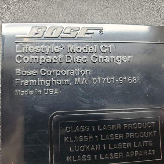 Bose Lifestyle Compact Disc Changer Model C1 - Parts/Repair image number 5