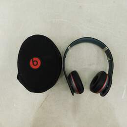Beats by Dr. Dre Solo 810-00012-00 Wireless Bluetooth Headphones Black W/ Case