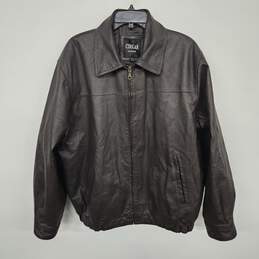 Cougar Brown Leather Jacket