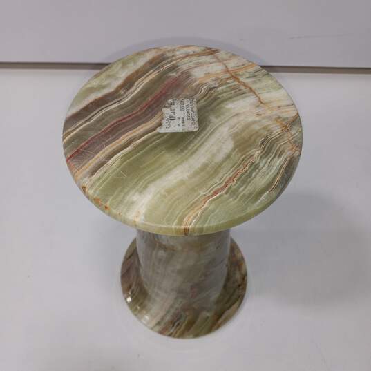 Large Green Marble Vase image number 3