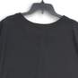 NWT Joseph Ribkoff Womens Black Short Sleeve Split Neck Blouse Top Size 22 image number 4