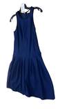 Banana Republic Women's Blue Pleated Sleeveless Casual Fit And Flare Dress Size 2 image number 2
