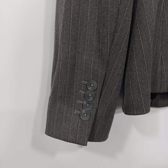 Express Women's Grey Pin Stripe Jacket Size 8 W/Tags image number 3