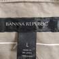 Banana Republic Men Striped Button Up L NWT image number 3
