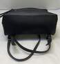 L.Credi Black Leather Medium Backpack Bag image number 3
