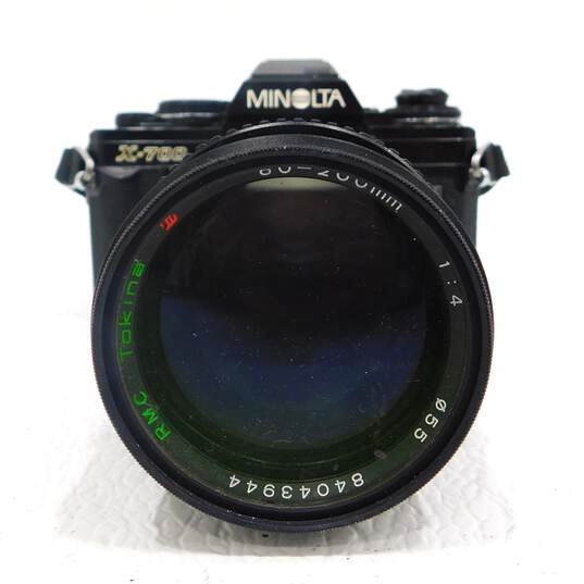 Vintage Minolta X-700 With 80-200mm Lens plus extras image number 2