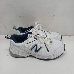 New Balance 619 White Lace Up Athletic Sneakers Size 9 alternative image