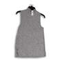 NWT Womens Gray Stretch Mock Neck Sleeveless Pullover Tank Top Size Small image number 2