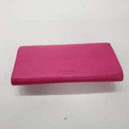 Coach Hot Pink Slim Turnlock Envelope Wallet alternative image