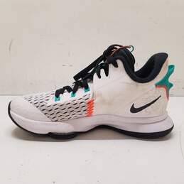 Nike LeBron Witness 5 White Clear Jade Athletic Shoes Men's 9.5 alternative image