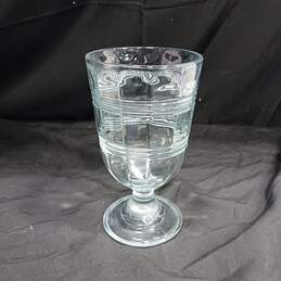 Bundle of 5 Gibraltar Style Glass Clear Water/Tea Goblets alternative image