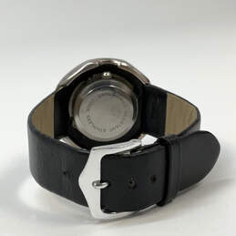Designer Silpada Sterling Silver Round Dial Hammered Analog Wristwatch alternative image