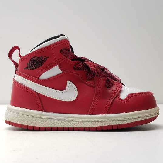 Nike Air Jordan 1 Mid Red Size 5c image number 1