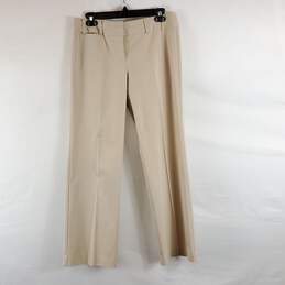 BCBG Maxazria Women Khaki Pants Sz 6 NWT alternative image