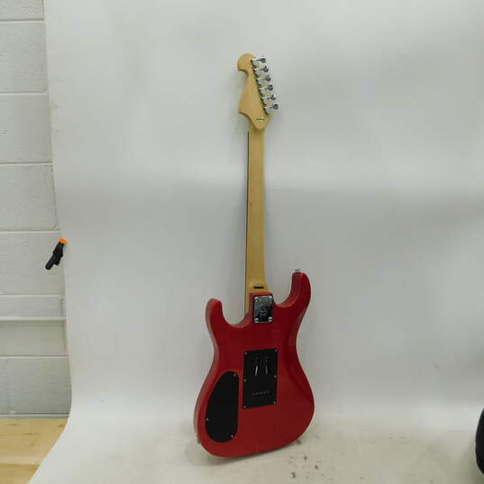 Washburn Brand X-10/MC X-Series Model Red Electric Guitar w/ Gig Bag and Accessories image number 10