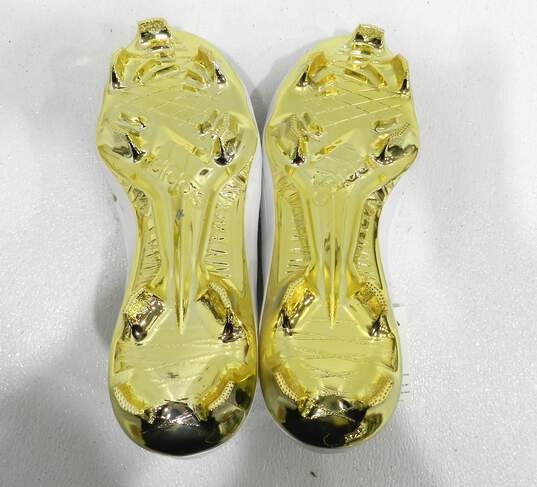 Adidas Adizero Afterburner 7 Gold Men's Shoe Size 11.5 image number 4