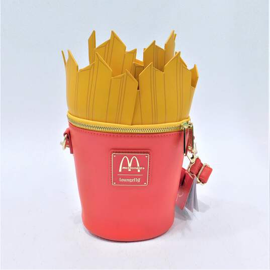 Loungefly McDonald's French Fries 3D Crossbody Bag Limited Edition image number 1