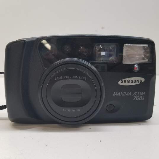 Samsung Maxima Zoom 760i 35mm Point and Shoot Camera image number 1