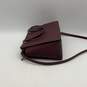 Kate Spade Womens Purple Laurel Way Reese Leather Detachable Strap Satchel Bag image number 4