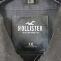 Hollister Men Black Long Sleeve Button Up Shirt NWT sz 2XL image number 3