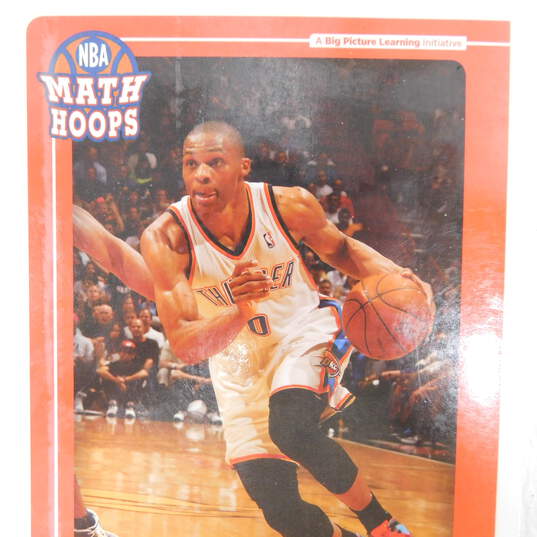 2012 Russell Westbrook Panini Math Hoops 5x7 Basketball Card OKC Thunder image number 2
