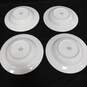 8pc Style House Fine China Brocade Pattern Dinner Plates & Salad Bowls image number 5