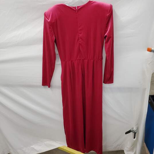 Pink Women's Eloquii Maxi Dress Size 14 NWT image number 7