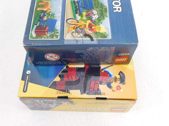 Creator Factory Sealed Sets Lot 40597: Scary Pirate Island 40221: Fountain + Polybag Parrot image number 3