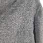 Womens Regular Fit Knitted V-Neck Long Sleeve Pullover Sweater Size Medium image number 3